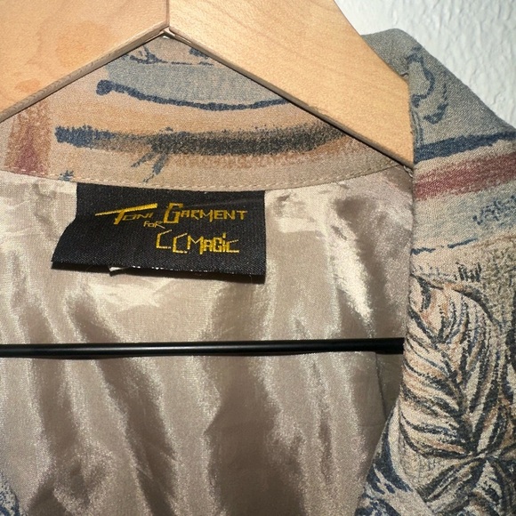 Vintage Toni Garment | Floral Blazer size S - Picture 5 of 5
